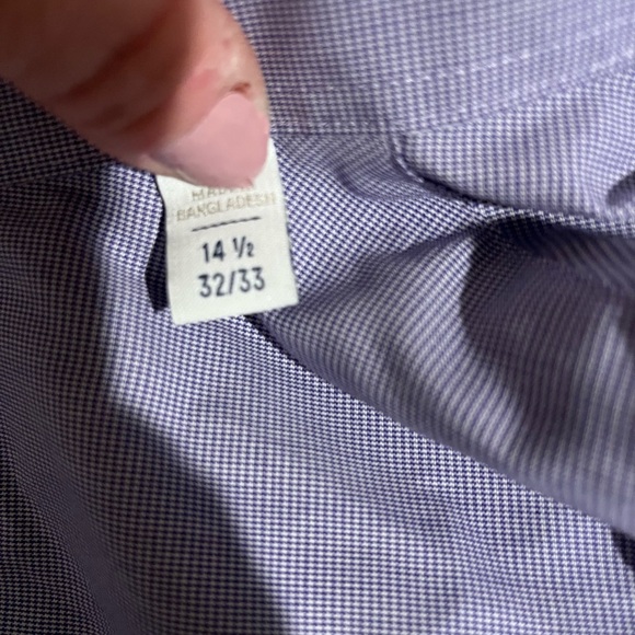 Ryan seacrest men’s button down shirt 32/33 14.5 1285 - Picture 4 of 4